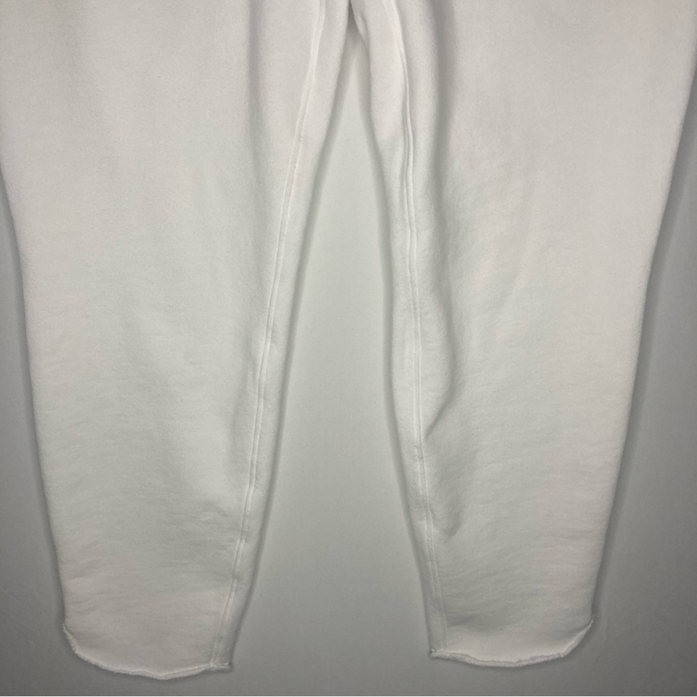 Frank & Eileen Christine Tulip Ankle Sweatpants White Sz M Medium EUC Cabincore - Picture 4 of 16